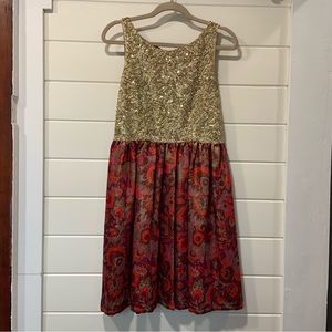 Anthropologie Wren Sequin Dress